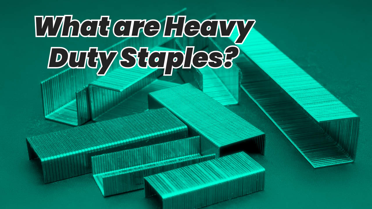 What are heavy duty staples?